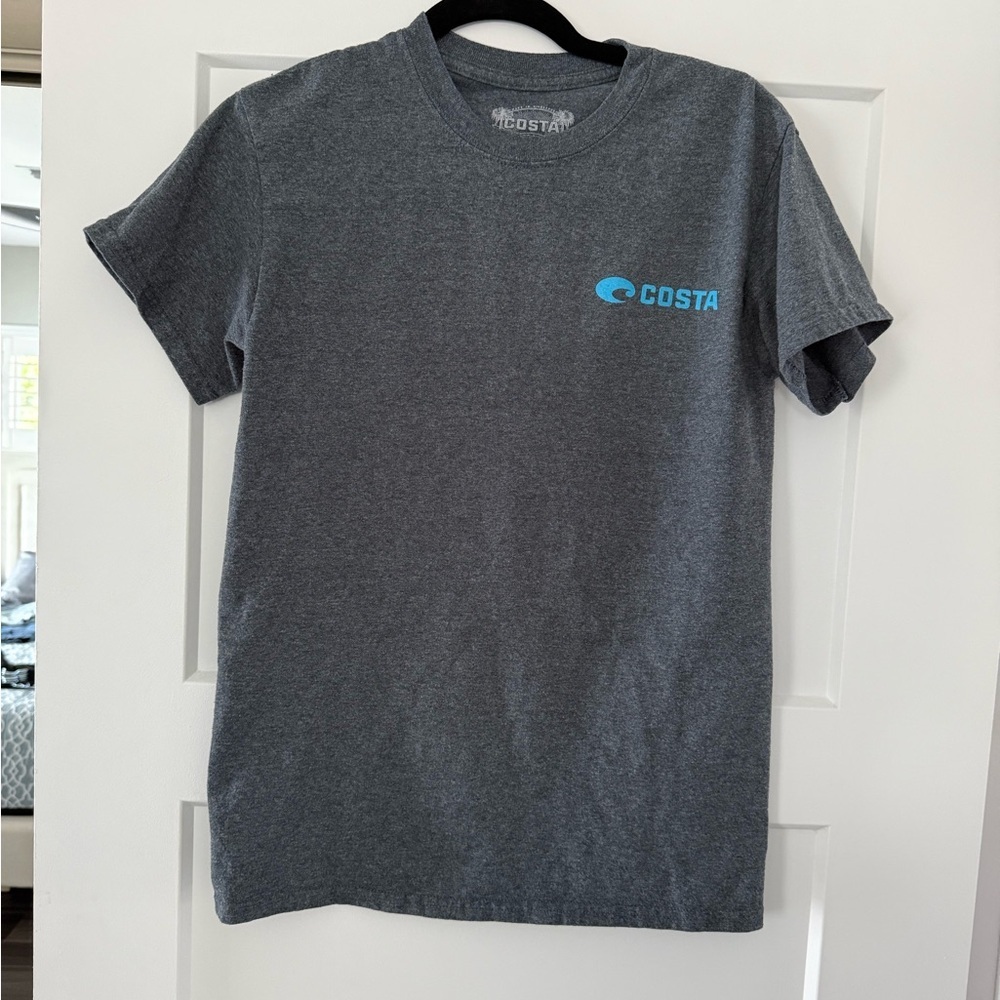 Costa Gray Short Sleeve Tee